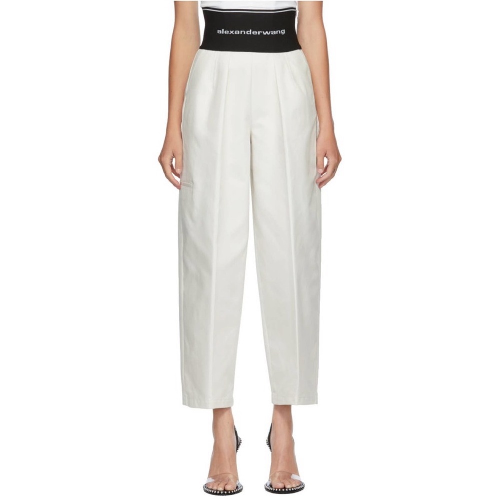 Alexander Wang White Trousers
